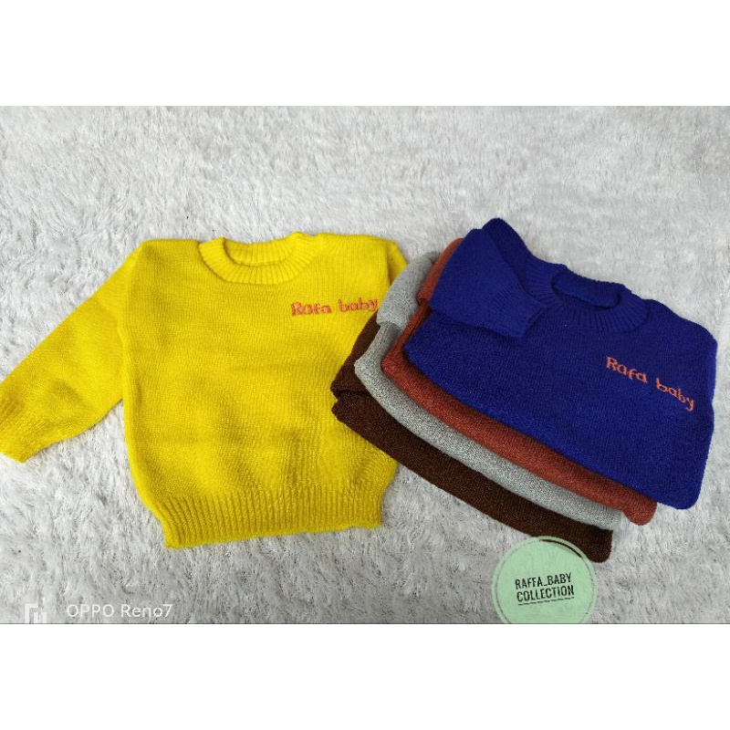 sweater bayi ,,atasan bayi rajut bordir