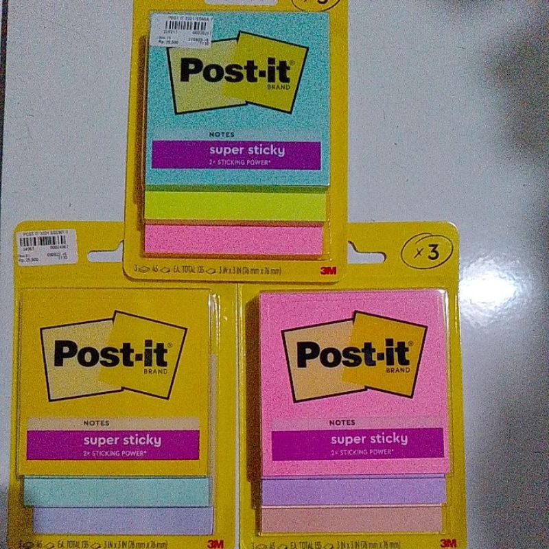 

Post super sticky 3m 3warna