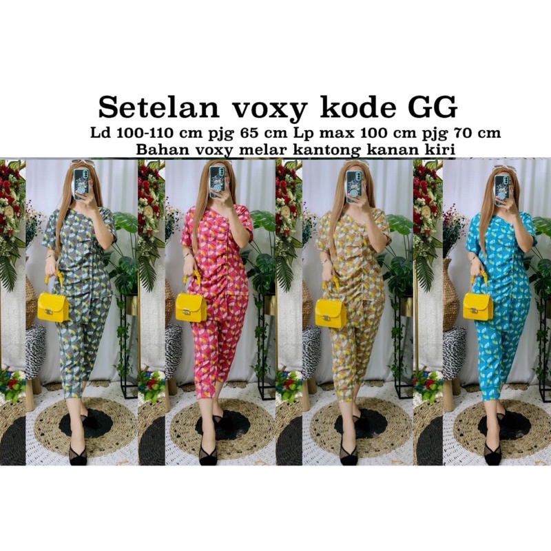 setelan voxy premium gmw