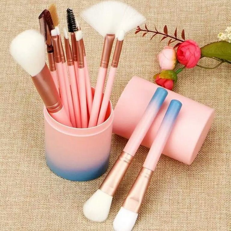 SIAPP KIRIM !!! Kuas Make Up Tabung Set in 1 tube isi 12pcs