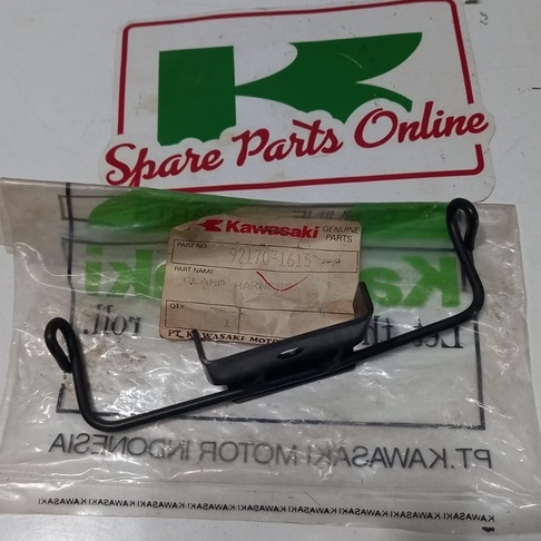 BRACKET DUDUKAN KABEL AKI ACCU KAWASAKI KAZE R ORIGINAL  92170-1615