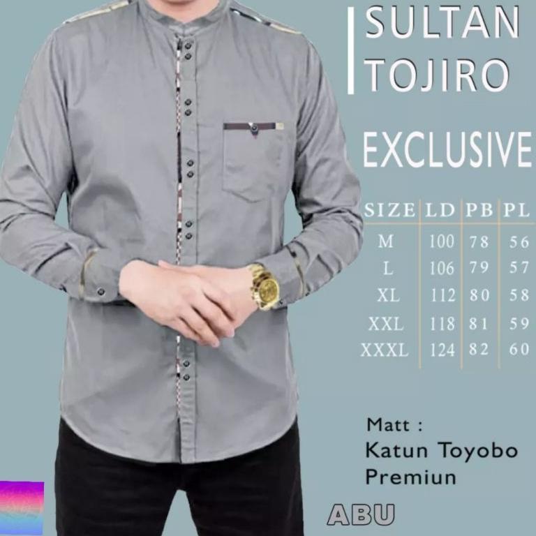 UFC - SULTAN TOJIRO Baju Koko Pria TERBARU 2021 Lengan Panjang SULTAN TOJIRO, terbaik dan termurah97