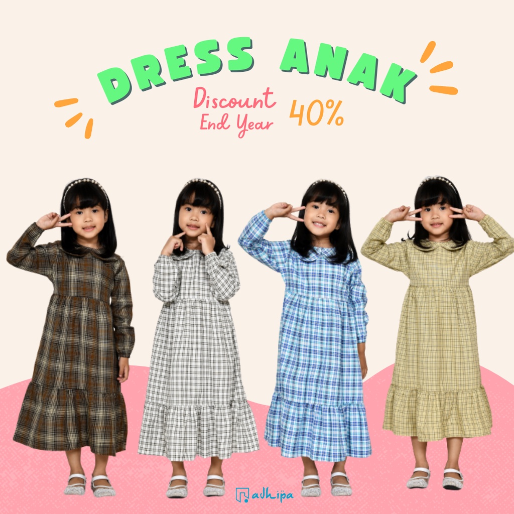 Setelan Dress Kanaya Gamis Anak