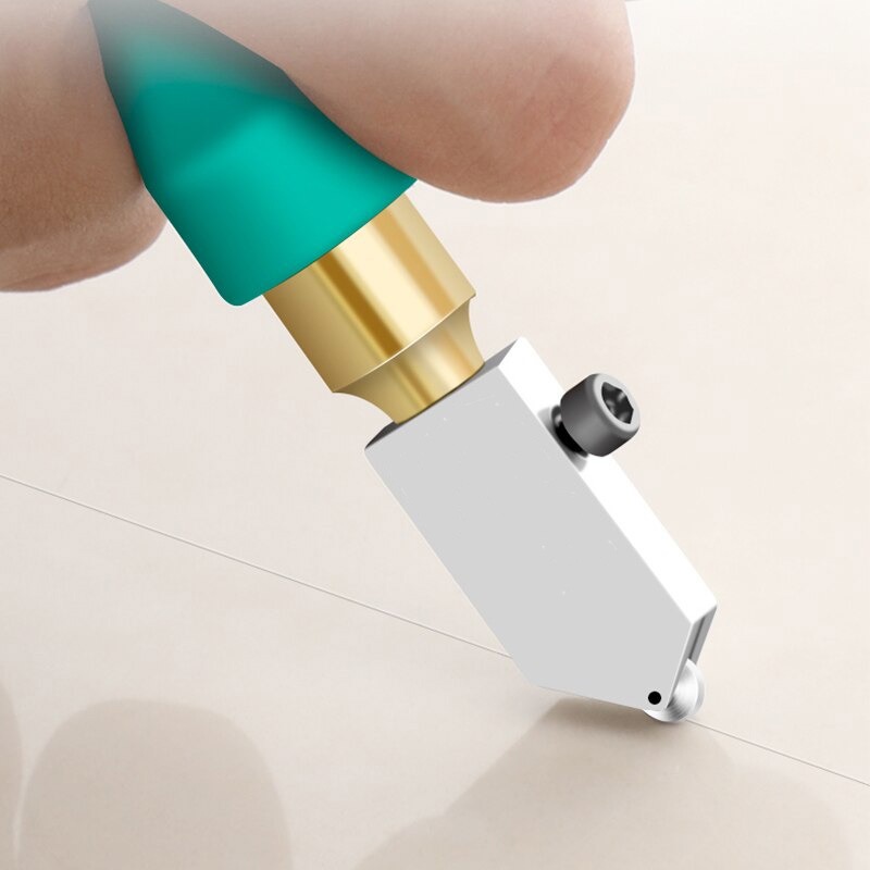 G8UI Knifezer Pisau Pemotong Keramik Glass Diamond Cutter Tile Handheld - Ai3032 - Green Or-i