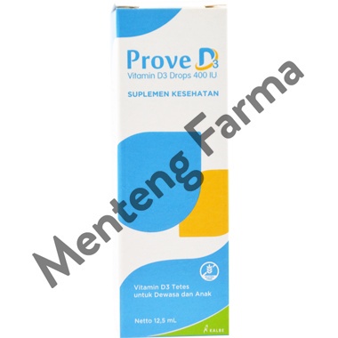 Prove D3 Drops 12.5 ml - Suplemen Vit D3 400 IU