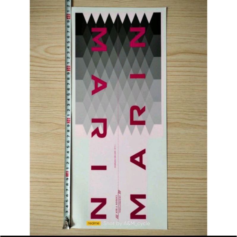Decal sticker marin original sticker air marin bikes original stiker frame sepeda