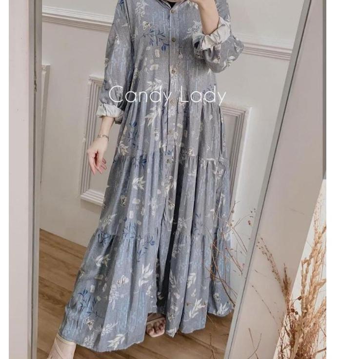 {NCL.18Oc22ᵀ} Aberia kancing full / gamis rayon