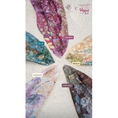 Shalona Scarf by HL X Serasoft (Eggnog)