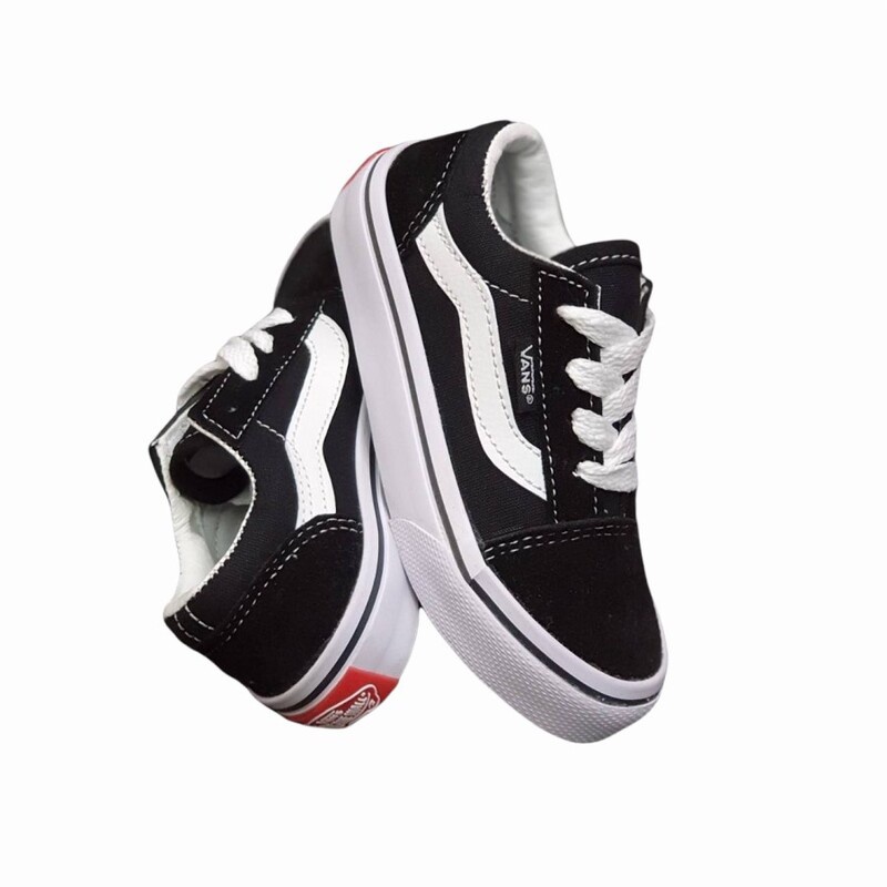 SEPATU VANS OLDSKUL ANAK LAKI-LAKI DAN PEREMPUAN 3-7 TAHUN SD HITAM TAHUN GRADE ORGINAL 100%