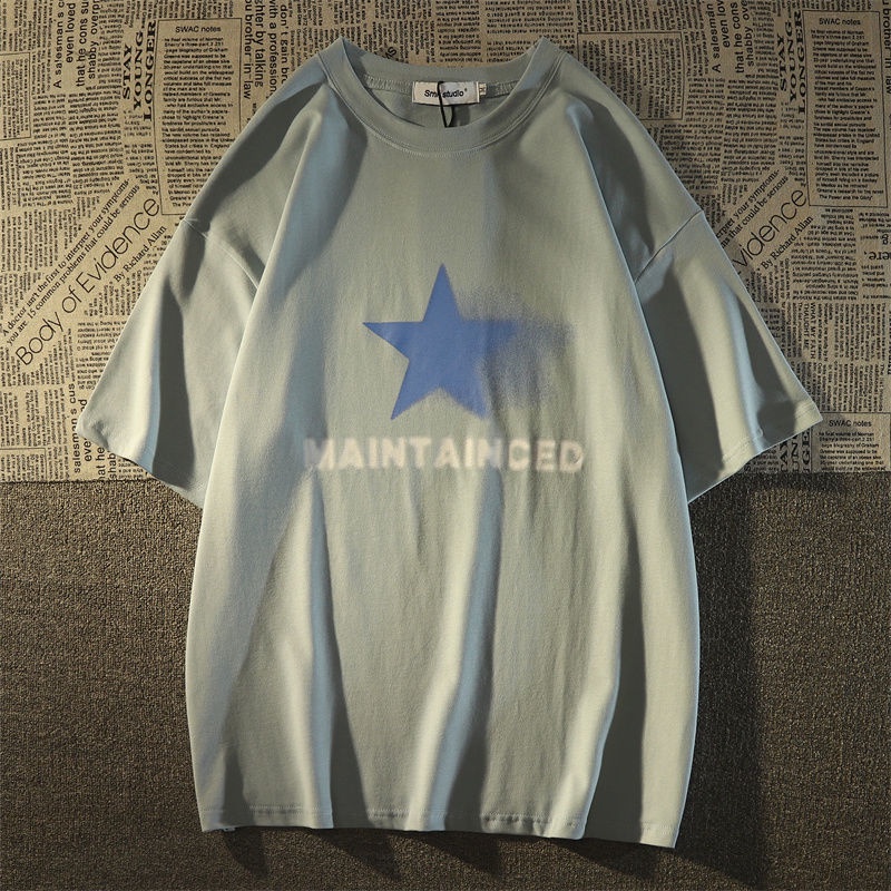 baju oversize unisex size M|L,XL kaos distro baju bandung maintaince-animos