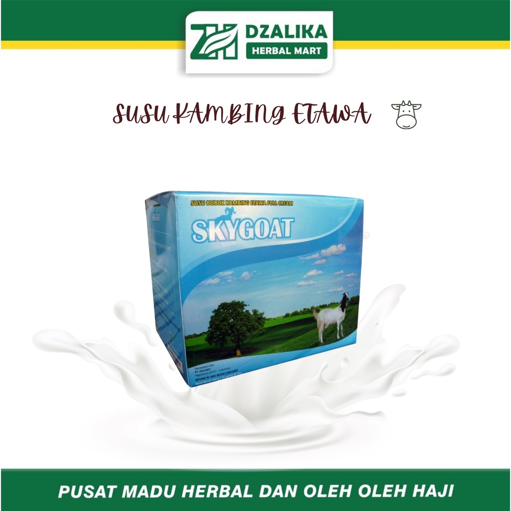 

SKYGOAT SUSU KAMBING ETAWA FULL CREAM// PLUS PROPOLIS ORIGINAL