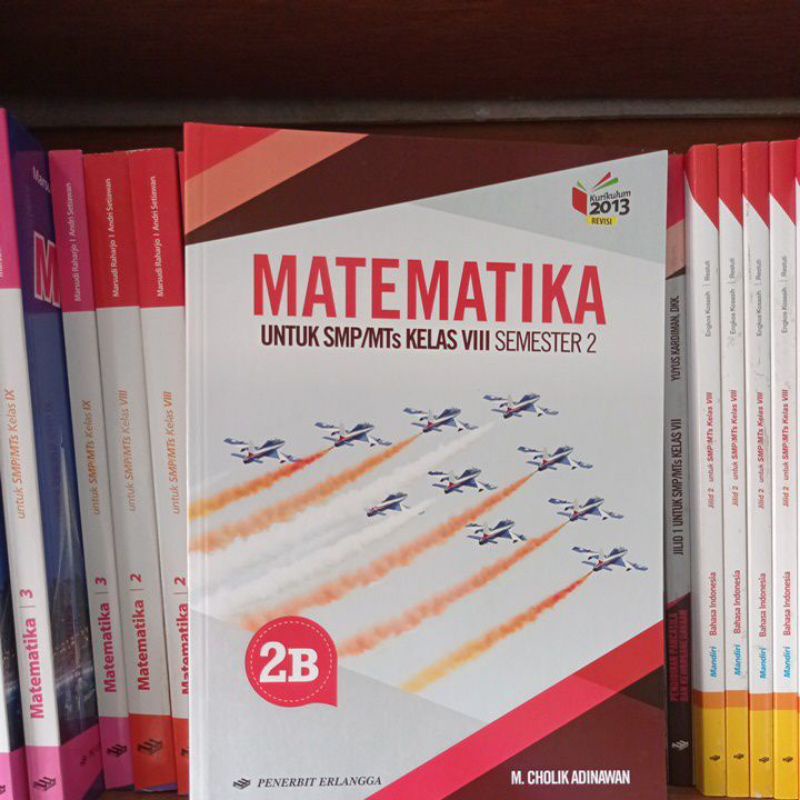 Jual Buku MATEMATIKA UNTUK SMP/MTS KELAS 8 SEMSTER 2 PENERBIT ERLANGGA ...