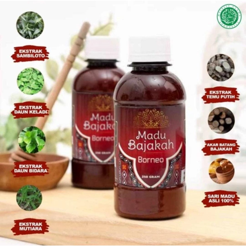 

Madu Herbal Bjakah Boerneo Original 250gr