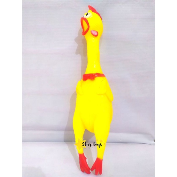 Mainan ayam bunyi teriak Shrilling Screaming Chicken