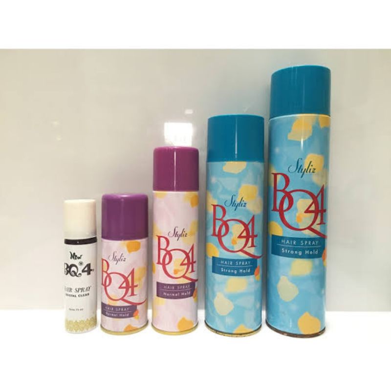 HAIR SPRAY RAMBUT BQ4 HAIR SPRAY//KOSMETIK RAMBUT MURAH PREMIUM BEST SELLER