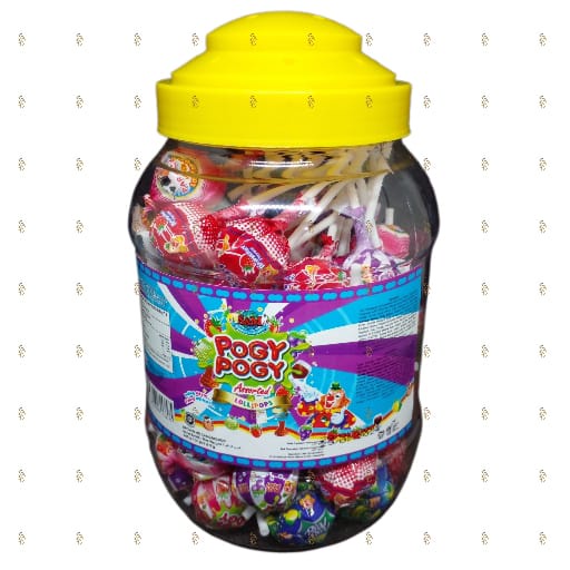 

POGY POGY Assorted Lollipops Toples 10gr - Toples Isi 60 Pcs