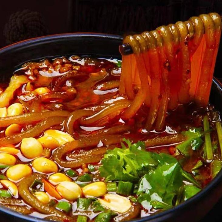 

Original Suan la fen/spicy & sour grass noodle/酸辣粉 !!