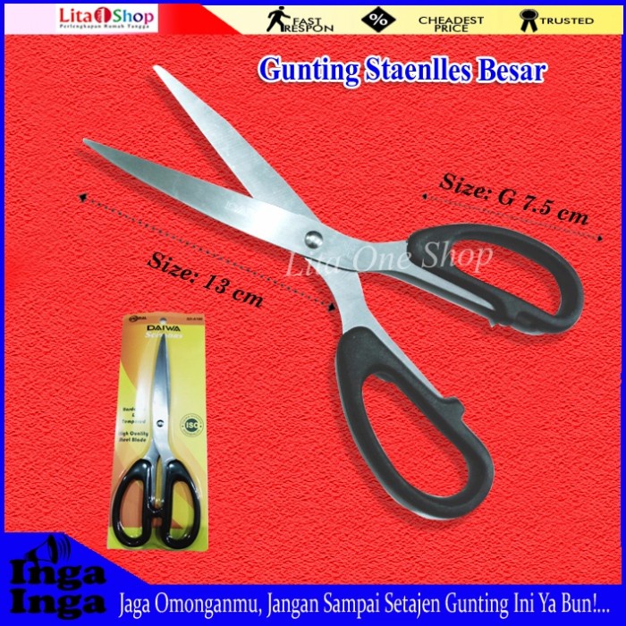 

Hemat Gunting Staenlles Besar Murah