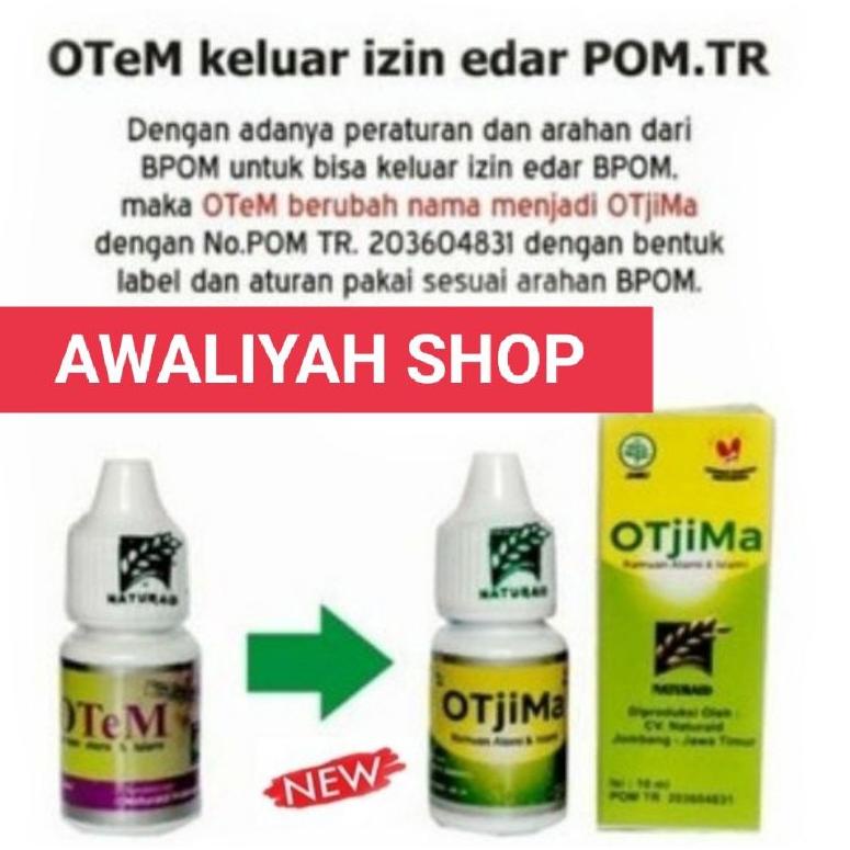 OTEM OTJIMA - Obat Tetes Mata Madu - Herbal Katarak Original [BWP.18Oc22l]