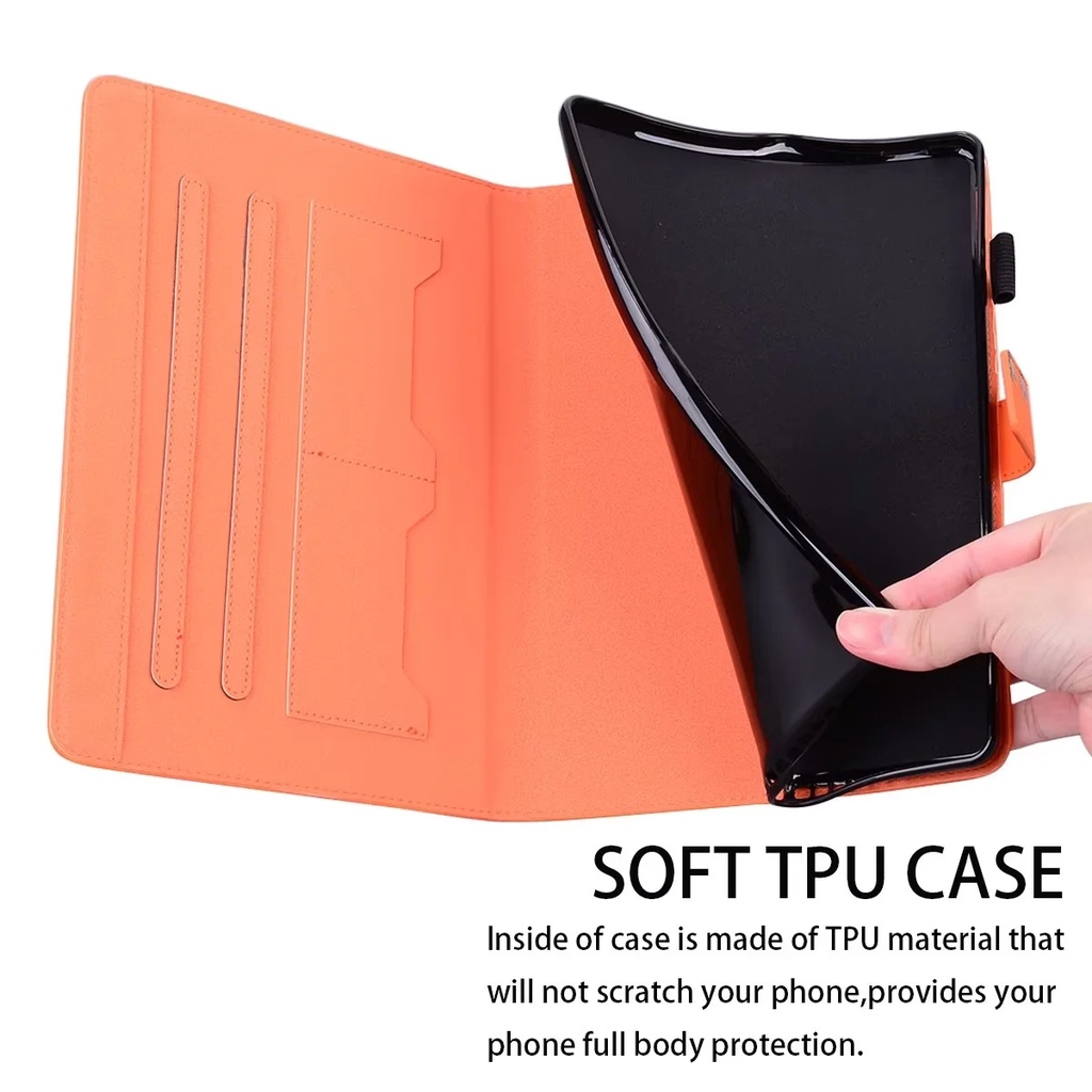 Casing Untuk Oppo Pad Air (2022) 10.36 &quot;OPD2102 X21N2 Pola Fashion Tablet Perlindungan Case Hewan Lucu Dicat Dompet Flip Card Stand Shockproof Leather Cover