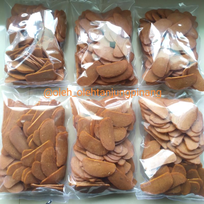 

KERUPUK OTAK-OTAK BINTAN 250gr/500gr model bulat