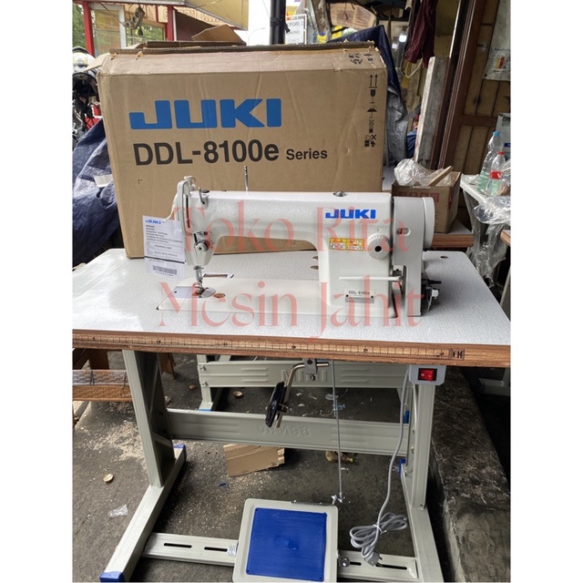 satu set mesin jahit juki DDL-8100e baru dinamo servo