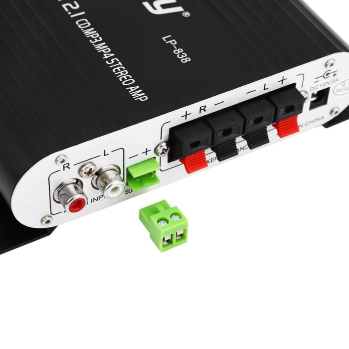 Wtb003 Lepy Hifi Amplifier Treble Bass Booster - Lp-838 Promo