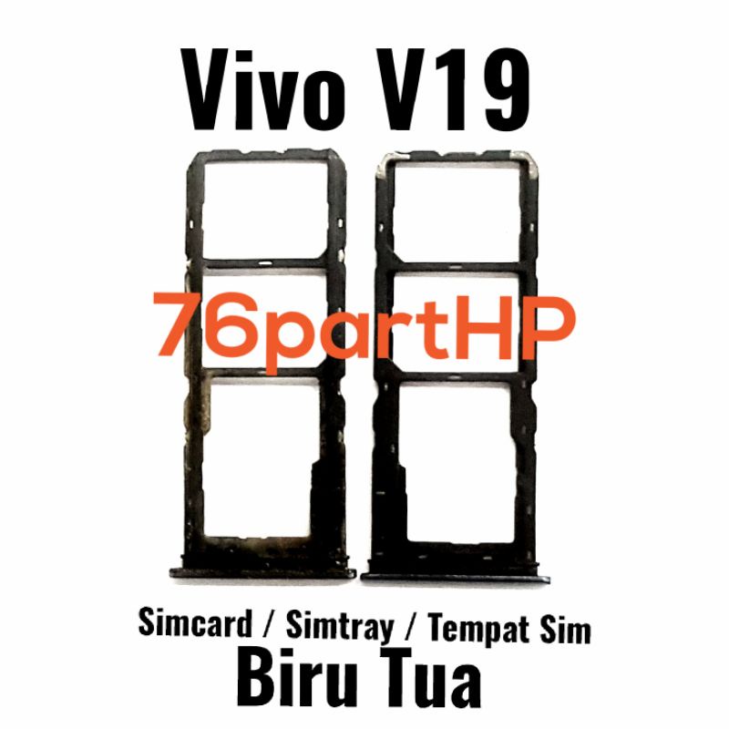 Ori Simtray Vivo V19 - Tempat Simtray Simcard Simlock Sim Lock slot