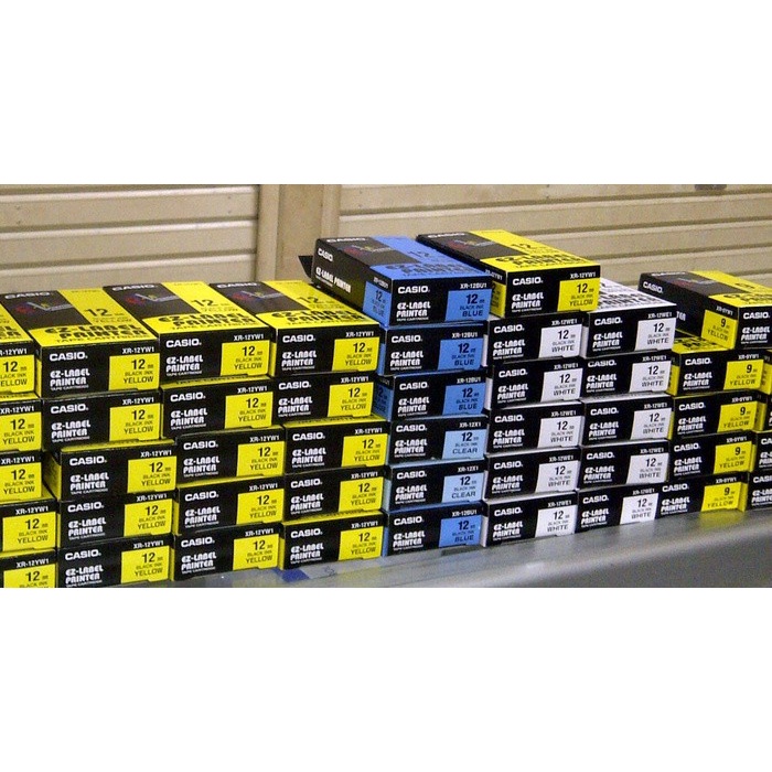 

Premium Pita Label Printer Casio 12Mm Yellow