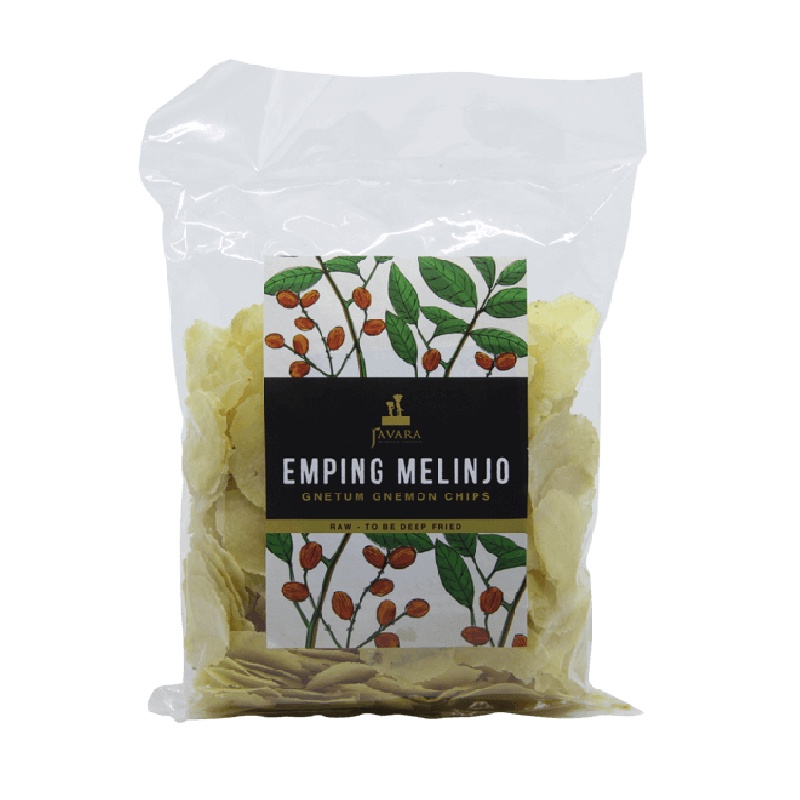 

krupuk emping melinjo mlinjo belinjo blinjo gnetum gnemon chips javara 300