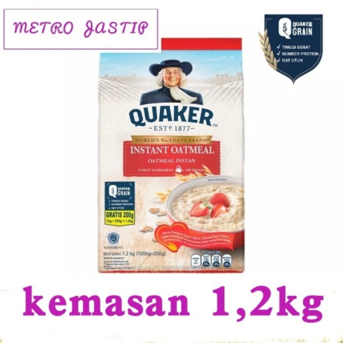 

quaker oatmeal 1200 gr