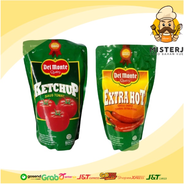 

Del Monte Saus | DelMonte Saus Tomat | Saus Ekstra Hot | 1 Kg | Kemasan Pouch