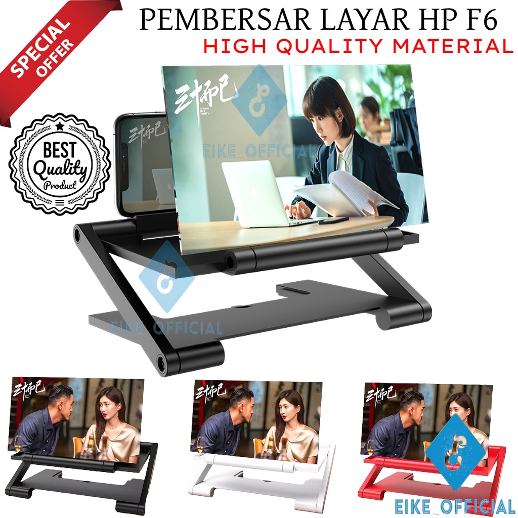 [EIKE] F6 PEMBESAR LAYAR HP / 3D ENLARGED SCREEN SMARTPHONE / ALAT PEMBESAR LAYAR HP 3D F6 / ENLARGED SCREEN