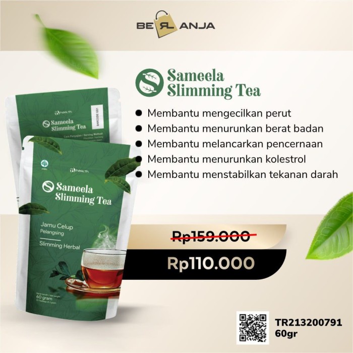 

ORIGINAL MURAH Sameela Slimming Tea / Herbal Teh Celup