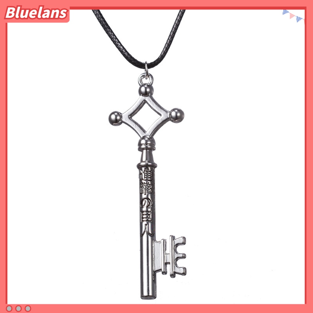 Bluelans Necklace Anime Attack on Titan Eren Design Attractive Accessories Fashion Unisex Clavicle Chain