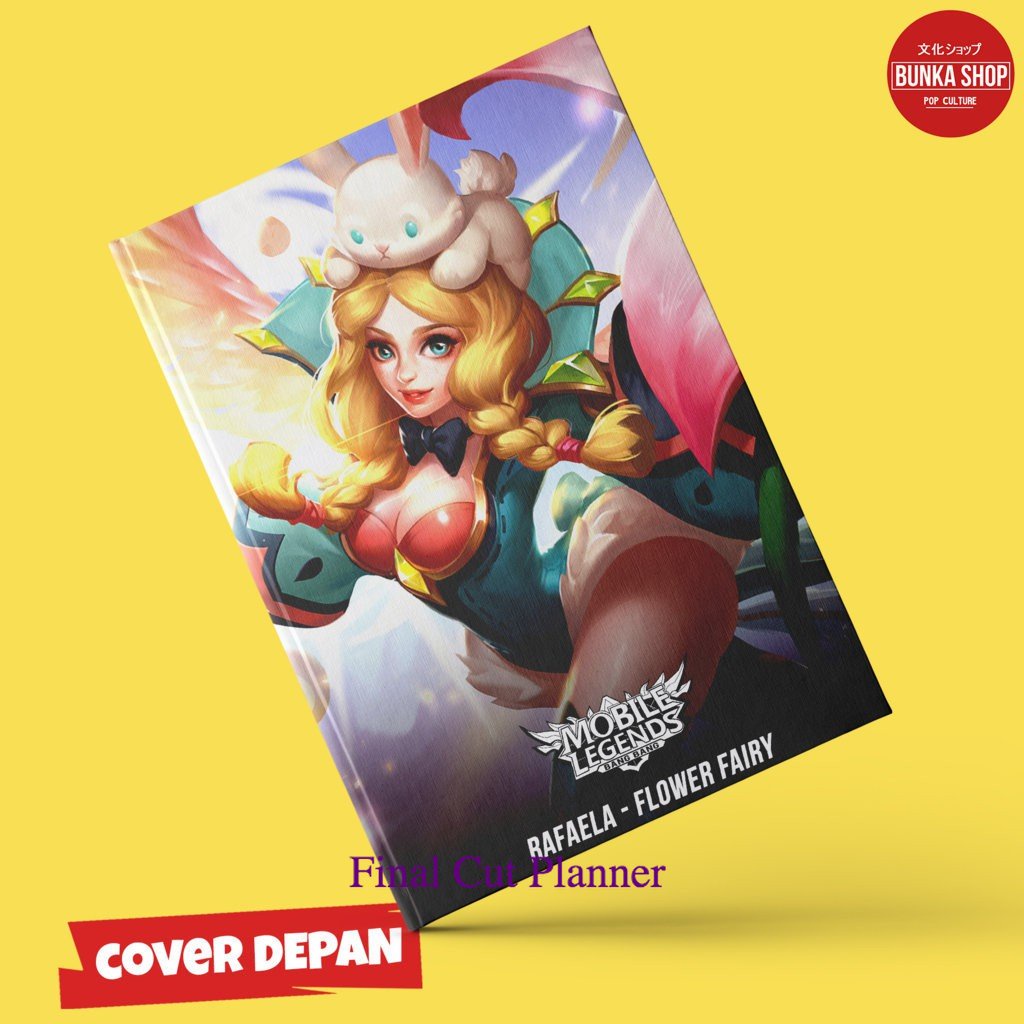 

Note Book Game Mobile Legends Rafaela Flower Hardcover A5 Buku Tulis Catatan Murah .