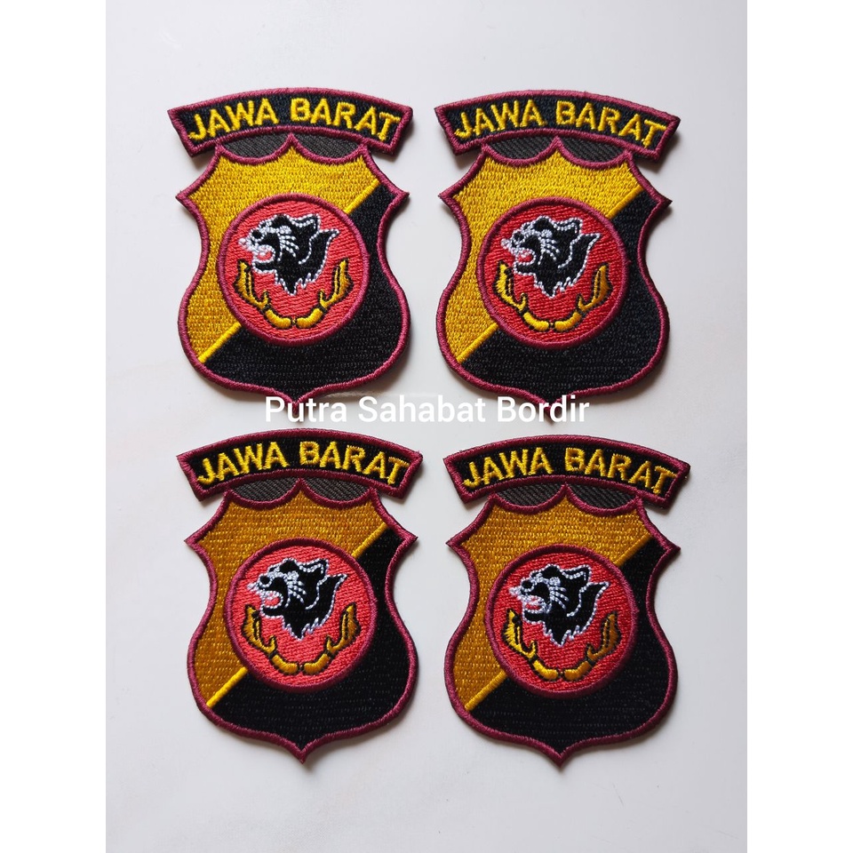 Patch | Logo Bordir Polda Jawa Barat