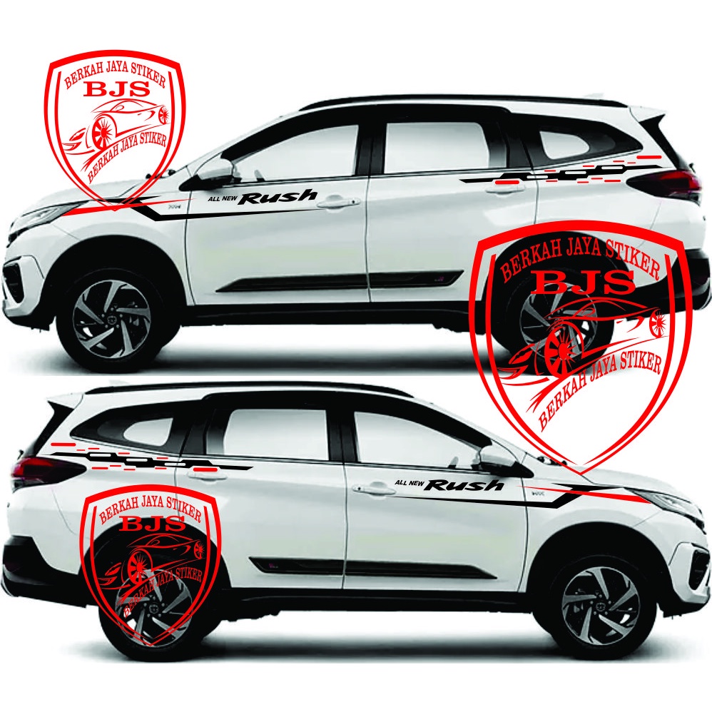 NEW stiker cutting mobil toyota all new rush | toyota rush