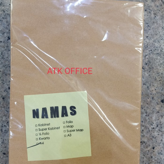 

Terlaris Amplop Coklat A4 Bergaransi