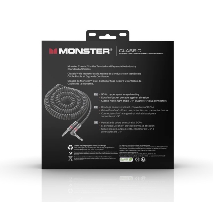 Monster Prolink Classic Instrument Cable ( MONSTER CABLE )