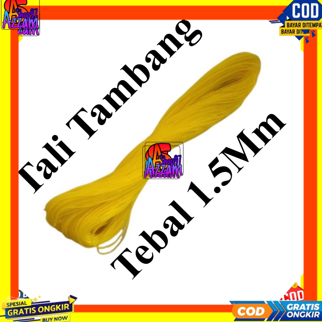 

SEA GULL tali tampar serbaguna, tali tampar bangunan, tali tampar 1mm per 1pcs (50meter)