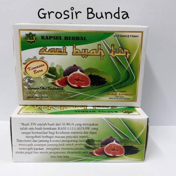 

Semuanya baru--Kapsul Sari Buah Tin