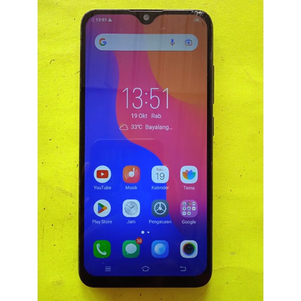 Hp second murah Vivo 1820 original ram 2/32gb minus tc layak pakai