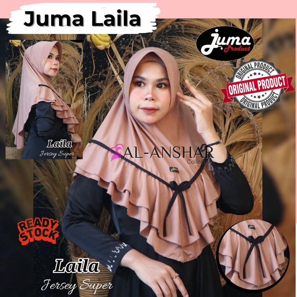 HIJAB ORI JUMA HIJAB LAYLA / HIJAB JUMA