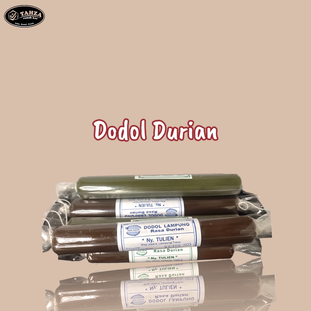 

Dodol Durian/Cemilan Khas Lampung