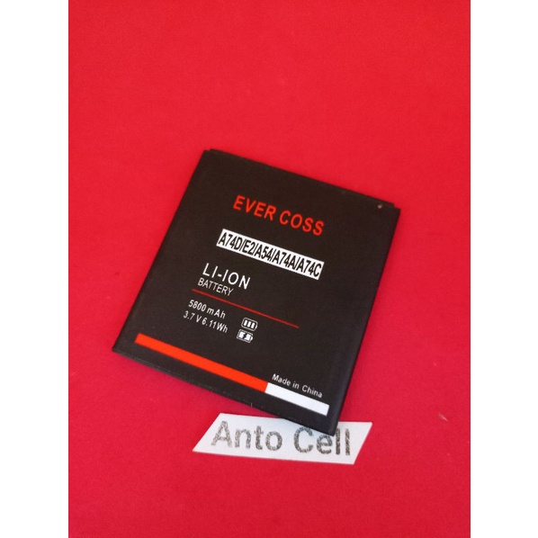 Baterai batre cross atau evercoss A74A A74D A74C A54 original battery hp