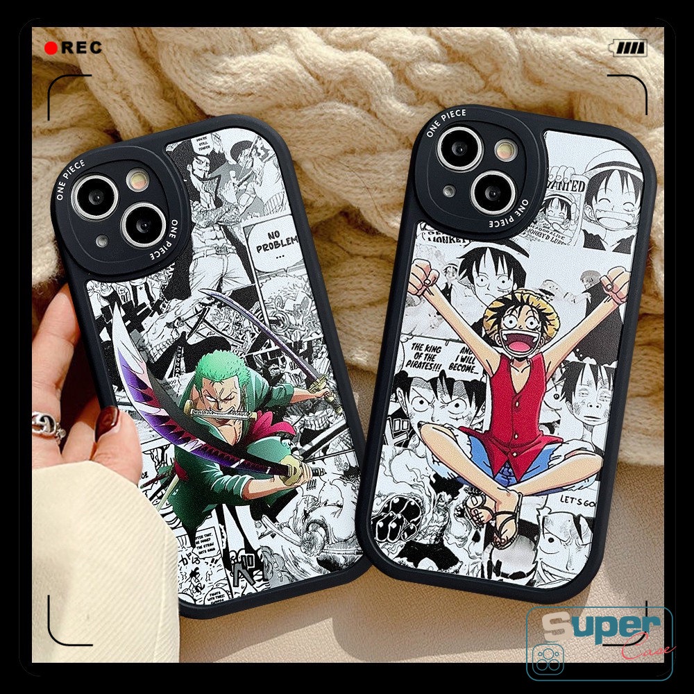 Kartun Anime One Piece Luffy Soft Case OPPO A15 A17 A95 A78 A58 A55 A54 A12 A16 A96 A57 2022 A17K A76 A16K A5s A74 A16E A3S A94 A1K A9 A5 2020 A31 A15s A7 A53 Reno 5Z 8 7 8t 5F 5