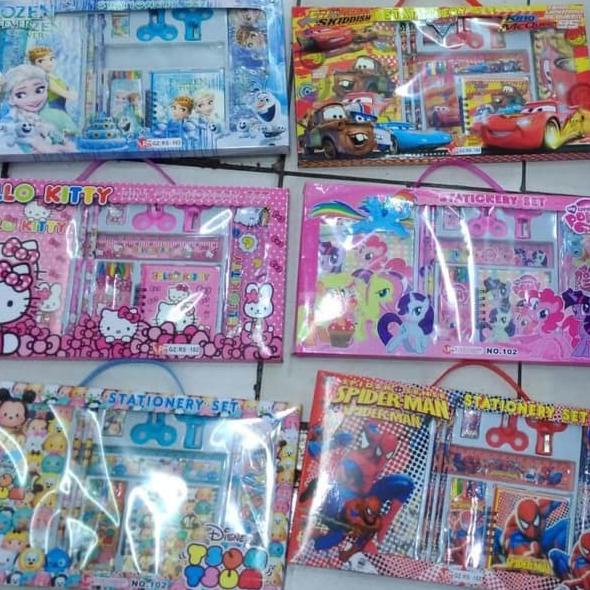

limited Edition✔️Set Tulis Perlengkapan Princess / Alat tulis Karakter Princess Disney|KD9
