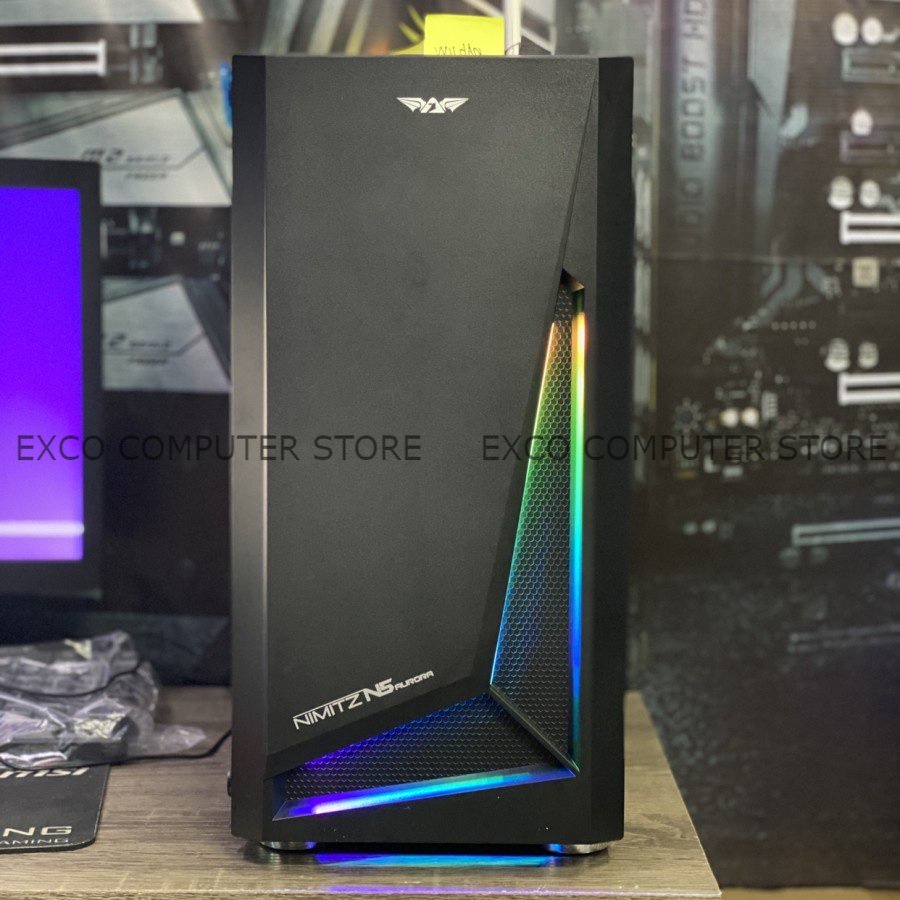 Cpu Komputer Gaming Armageddon Core i5 + Monitor 19 Murah Fullset