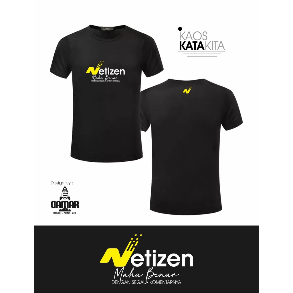 Kaos kata kaos sablon kaos satuan kaos unik kaos custom